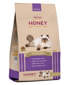 Honey Premium Sterilised Yetişkin 1 kg Kedi Maması kullananlar yorumlar